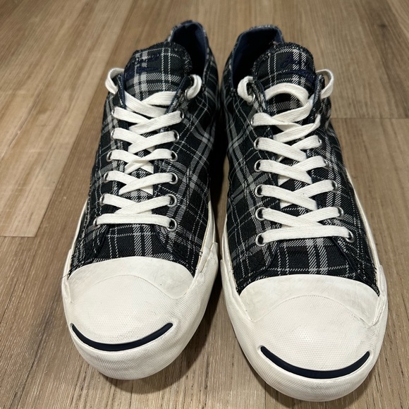 Converse  Jack Purcell  sneakers me s 11.5 good condition - Picture 3 of 10